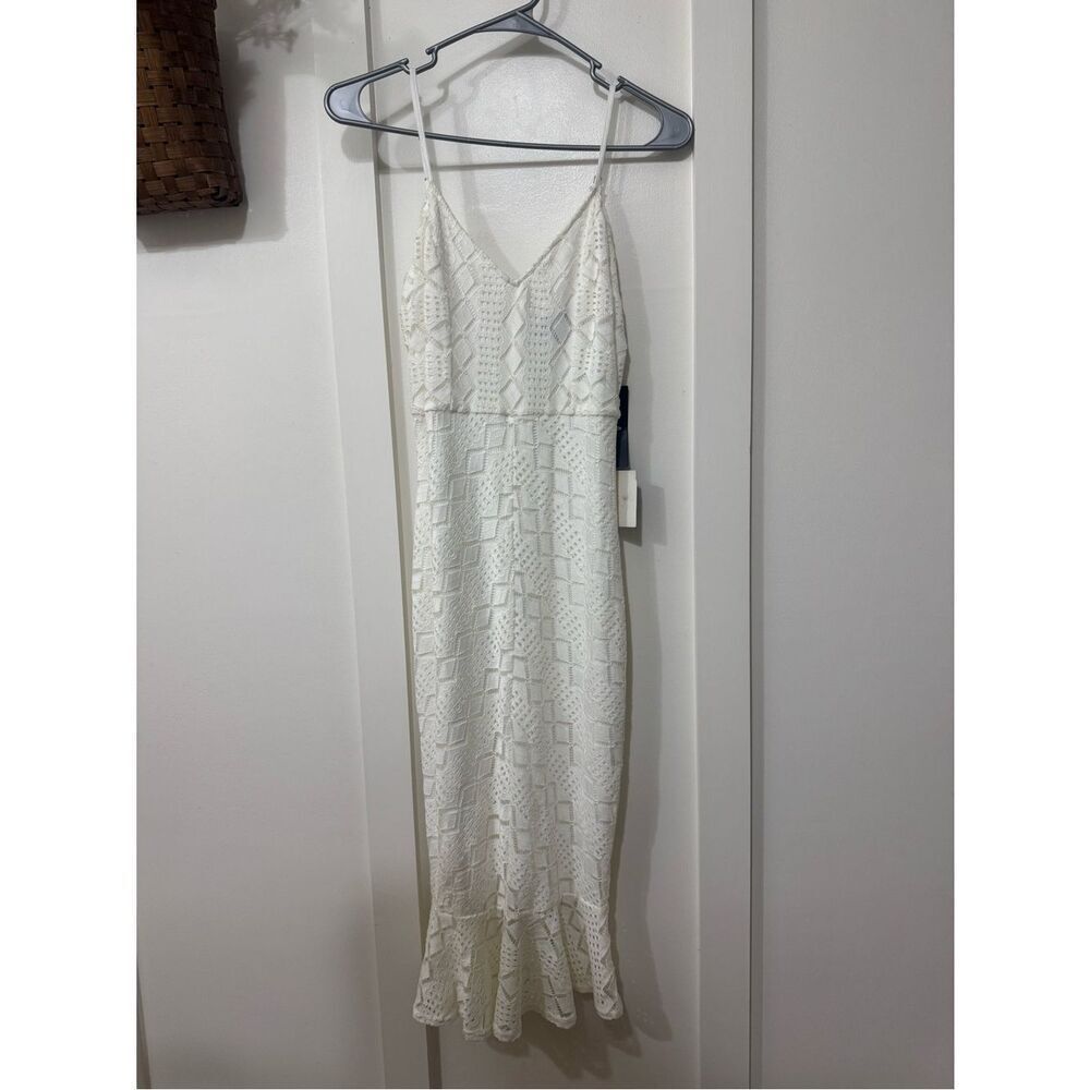 Lulus White Lace Dress - Small - Picture 2 of 12